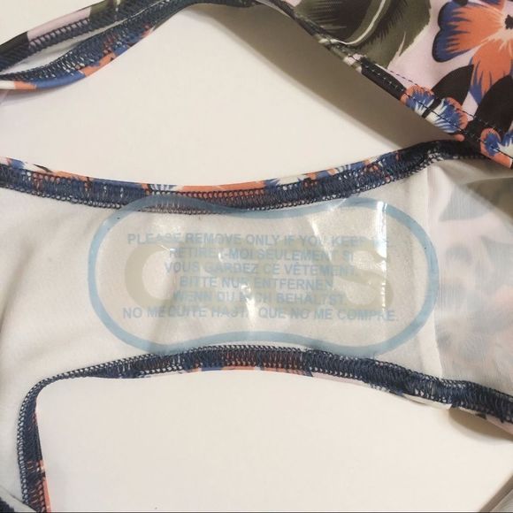 ASOS Swim Floral Bottoms NWOT - Picture 4 of 4